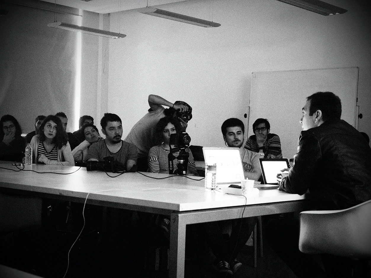 Marmara University — Artist Talk, 2013 — Ali Alışır