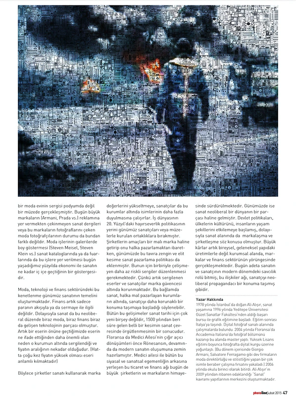 Özgün dergi sayfaları · 2012—2014 — Ali Alışır