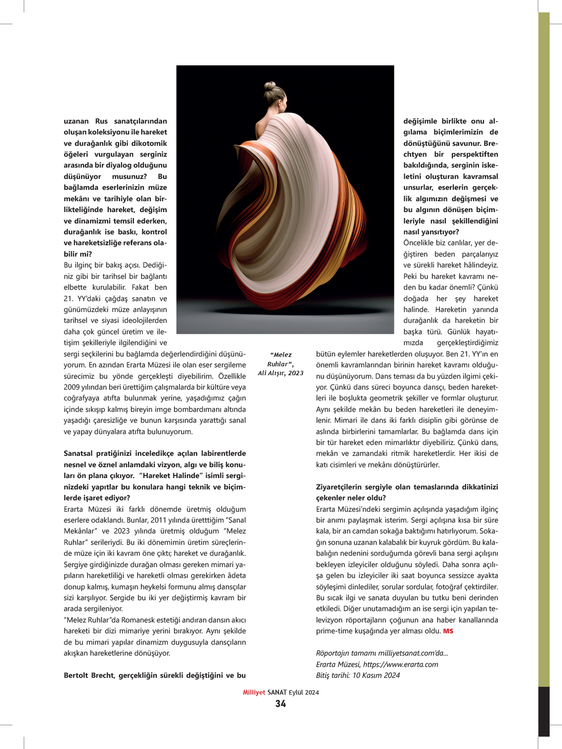 Milliyet Sanat - 2024 — Ali Alışır