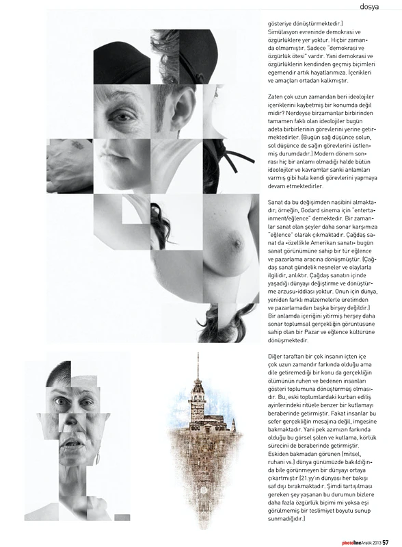 Özgün dergi sayfaları · 2012—2014 — Ali Alışır