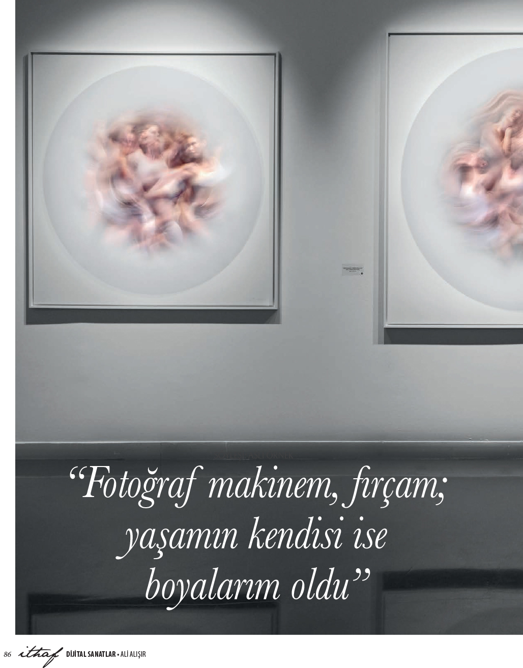 İthaf Art Magazine - 2024 — Ali Alışır