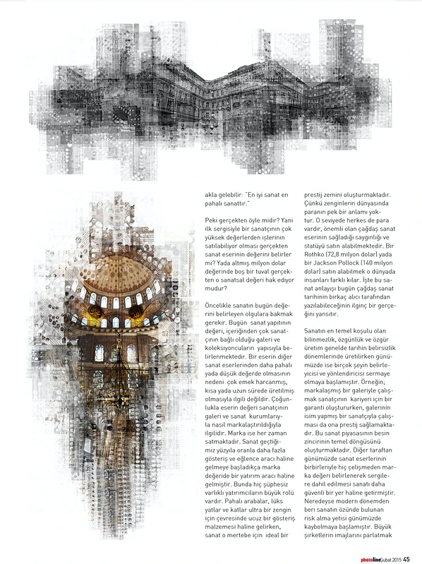 Özgün dergi sayfaları · 2012—2014 — Ali Alışır