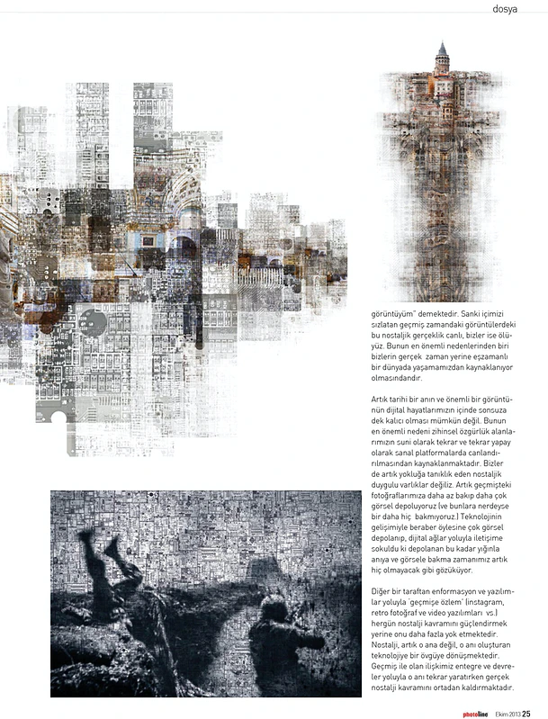 Özgün dergi sayfaları · 2012—2014 — Ali Alışır