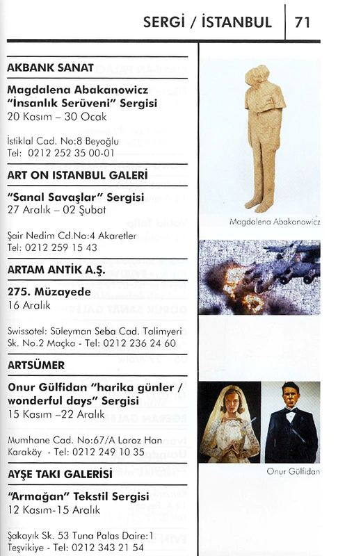 Kültür Sanat Haritası – 2012 — Ali Alışır