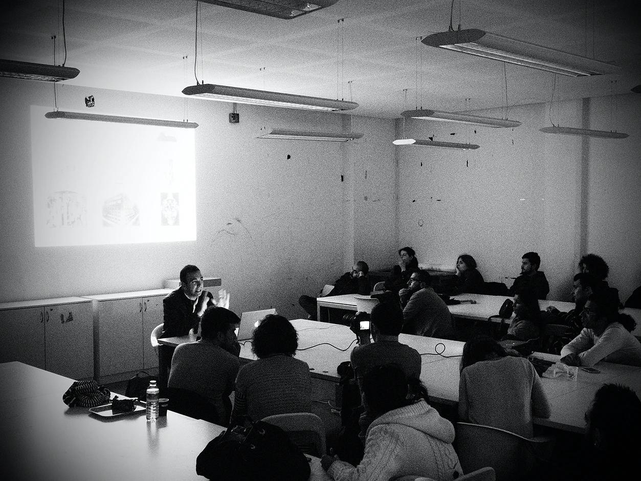 Marmara University — Artist Talk, 2013 — Ali Alışır