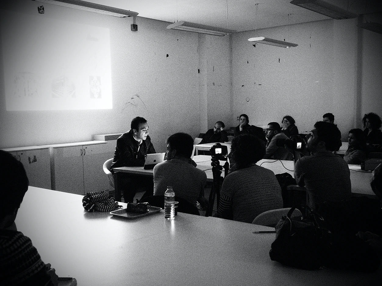 Marmara University — Artist Talk, 2013 — Ali Alışır