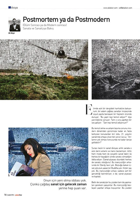 Özgün dergi sayfaları · 2012—2014 — Ali Alışır