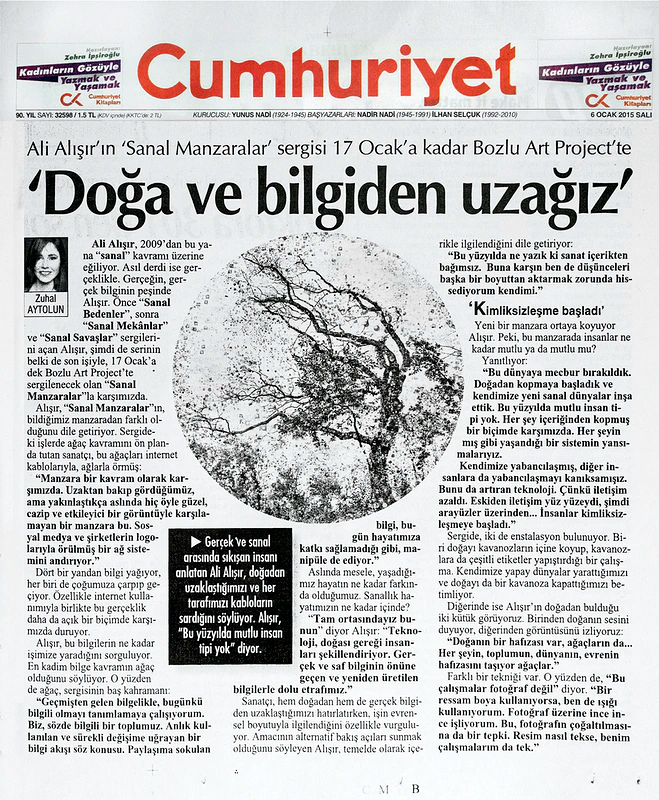 Cumhuriyet - 2015 — Ali Alışır