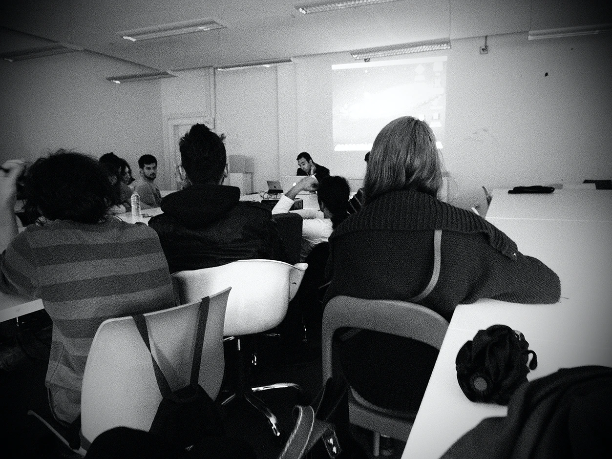 Marmara University — Artist Talk, 2013 — Ali Alışır