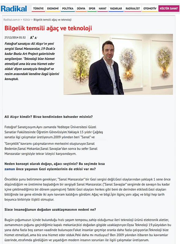 Radikal – 2015 — Ali Alışır