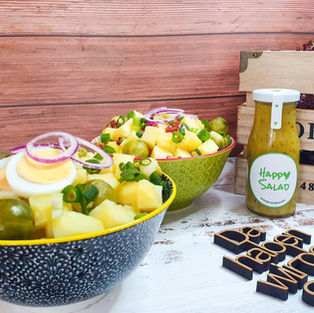 Ruckzuck Kartoffel Rosenkohl Salat lauwarm