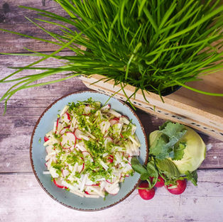 Kohlrabi – Radieschen – Schnittlauch