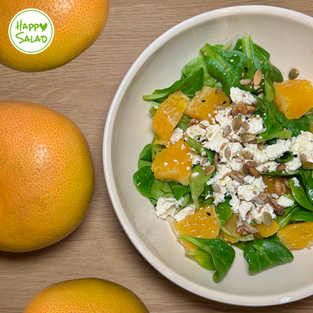 Wintersalat mit Orange 🍊🌟