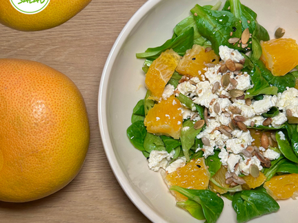 Wintersalat mit Orange 🍊🌟