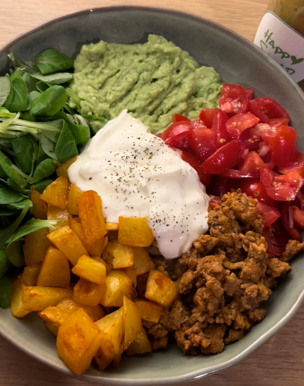 Happy Salad Taco-Bowl 🌮