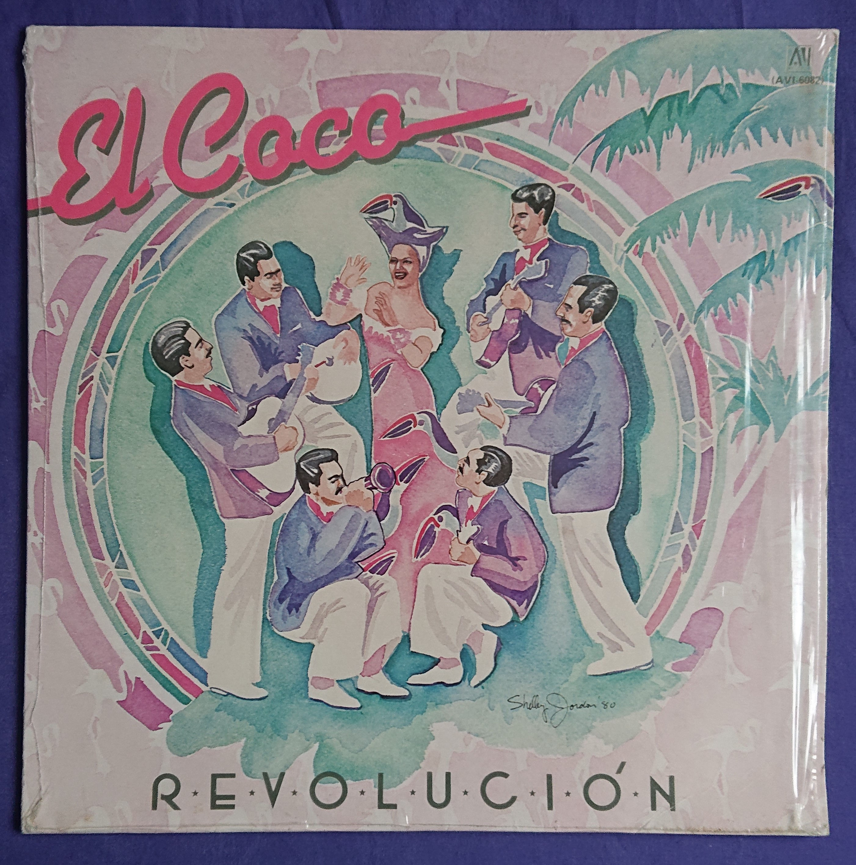 El Coco - Revolución (LP, Album)- AVI records, US