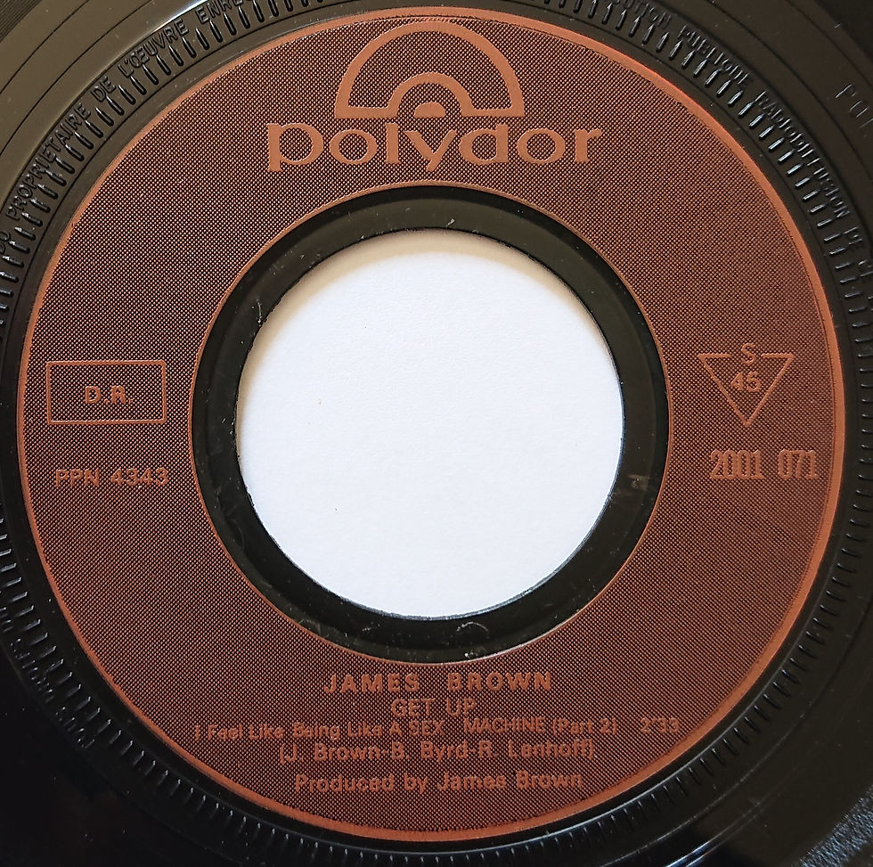 Miniatura: James Brown ‎– ... A Sex Machine (Parts 1 & 2) - Polydor France
