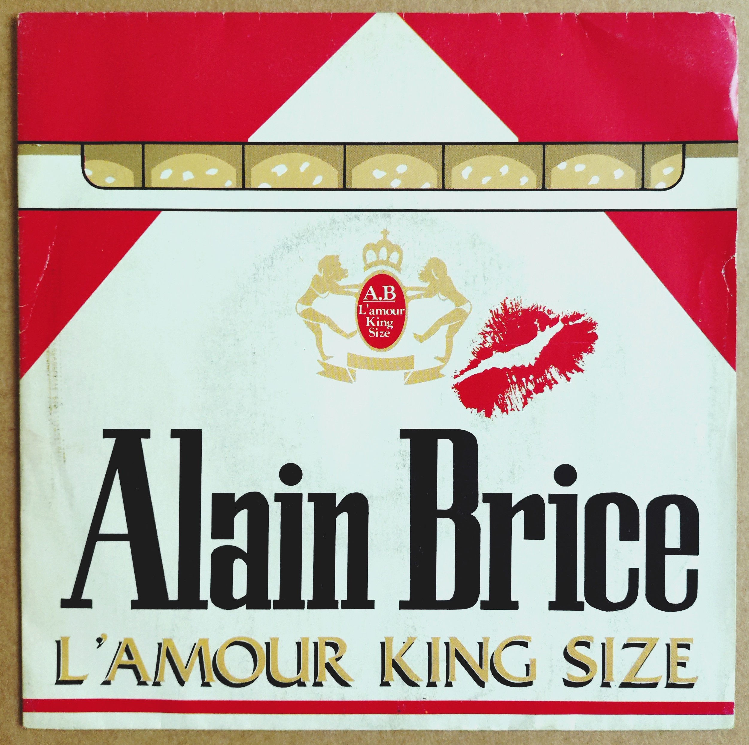 Alain Brice – L'amour King Size / Outsider (7", 45 RPM, Single) Accord, France