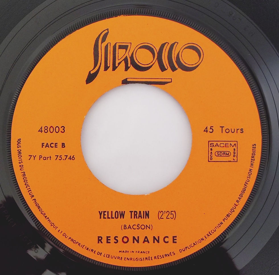 Thumbnail: Resonance* - OK Chicago (7", Single) Sirocco France
