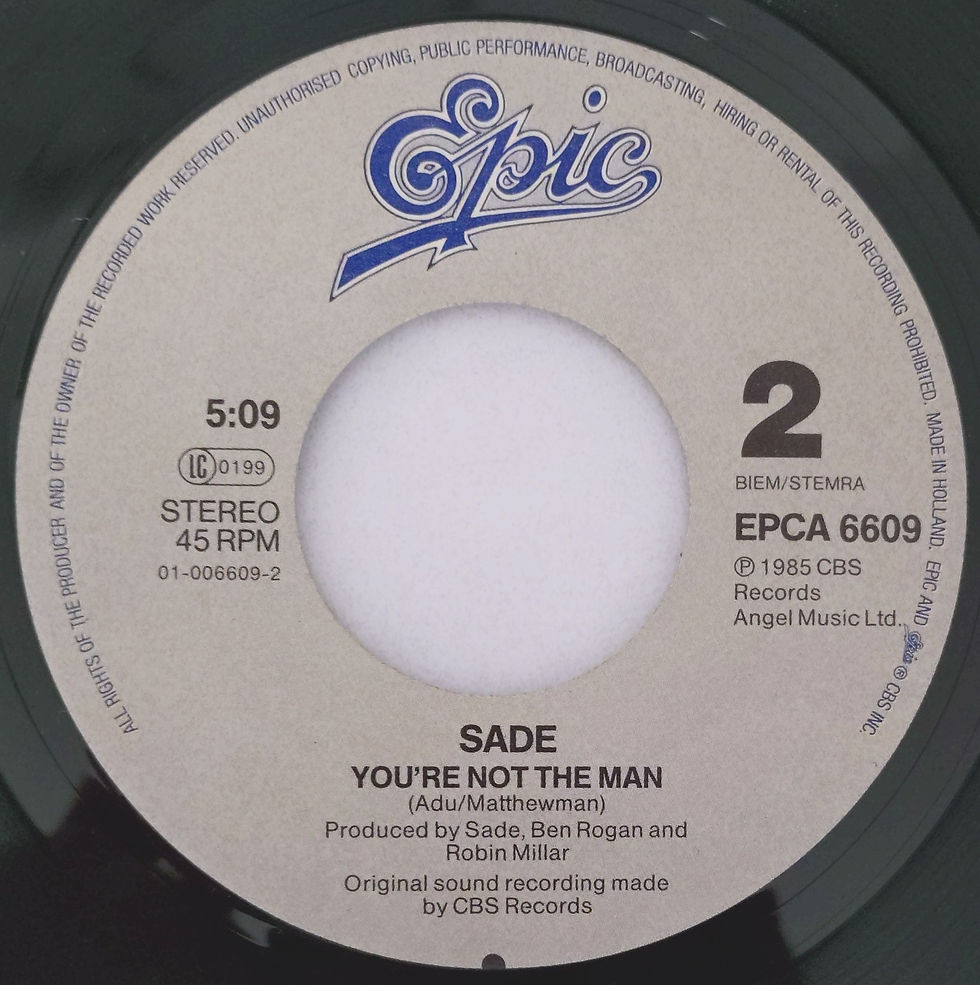 Miniaturbild: Sade - The Sweetest Taboo (7", Single) Epic, Europe