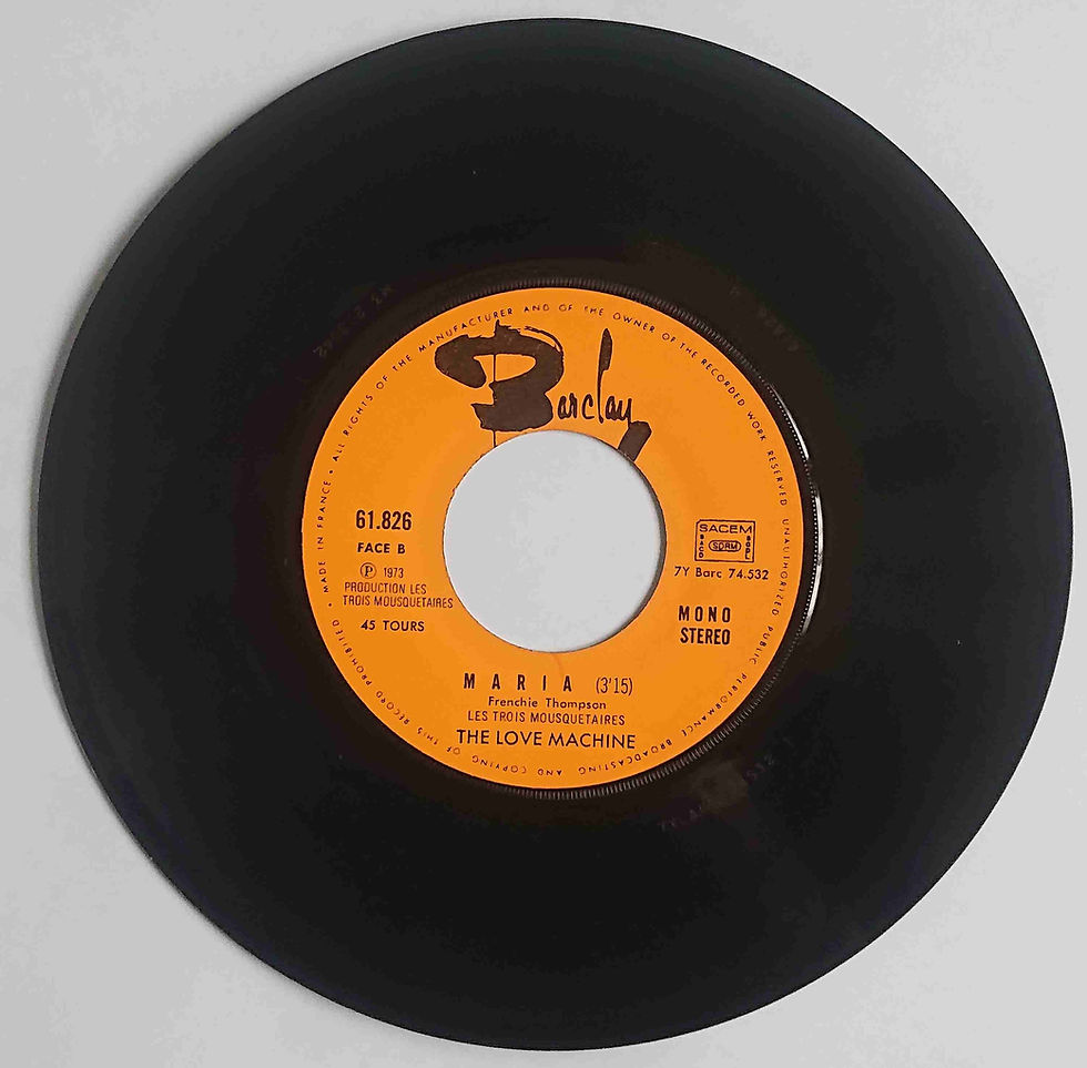 Miniaturbild: The Love Machine – Bless You - Barclay France