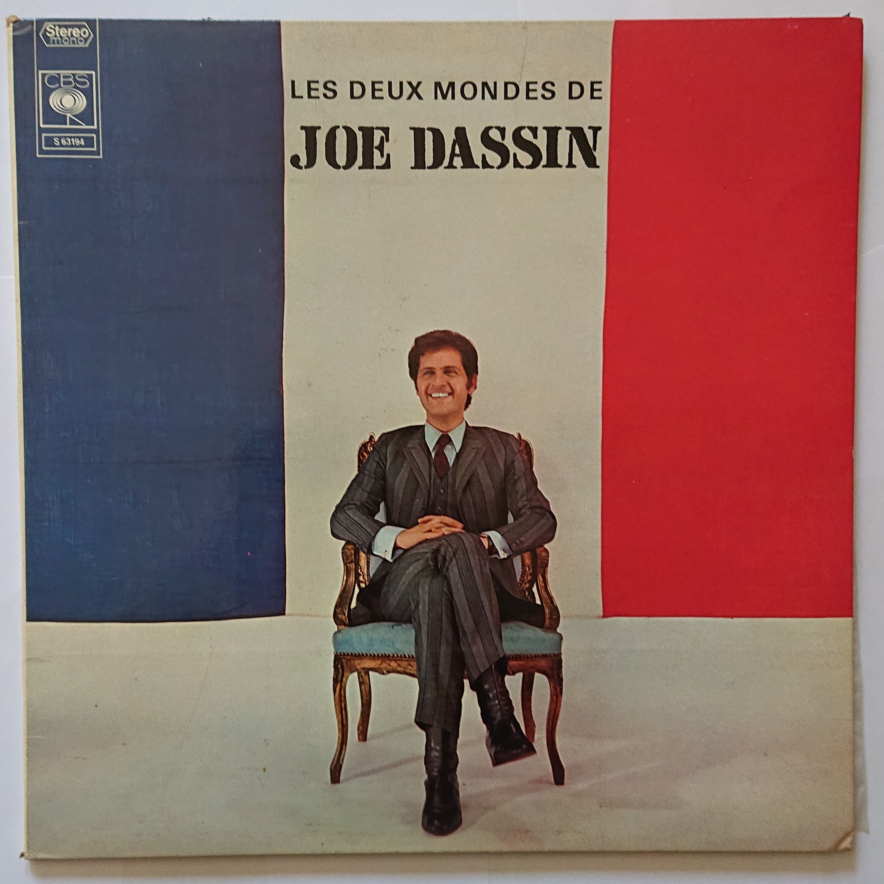 Joe Dassin – Les Deux Mondes De Joe Dassin  LP - CBS France (gatefold)