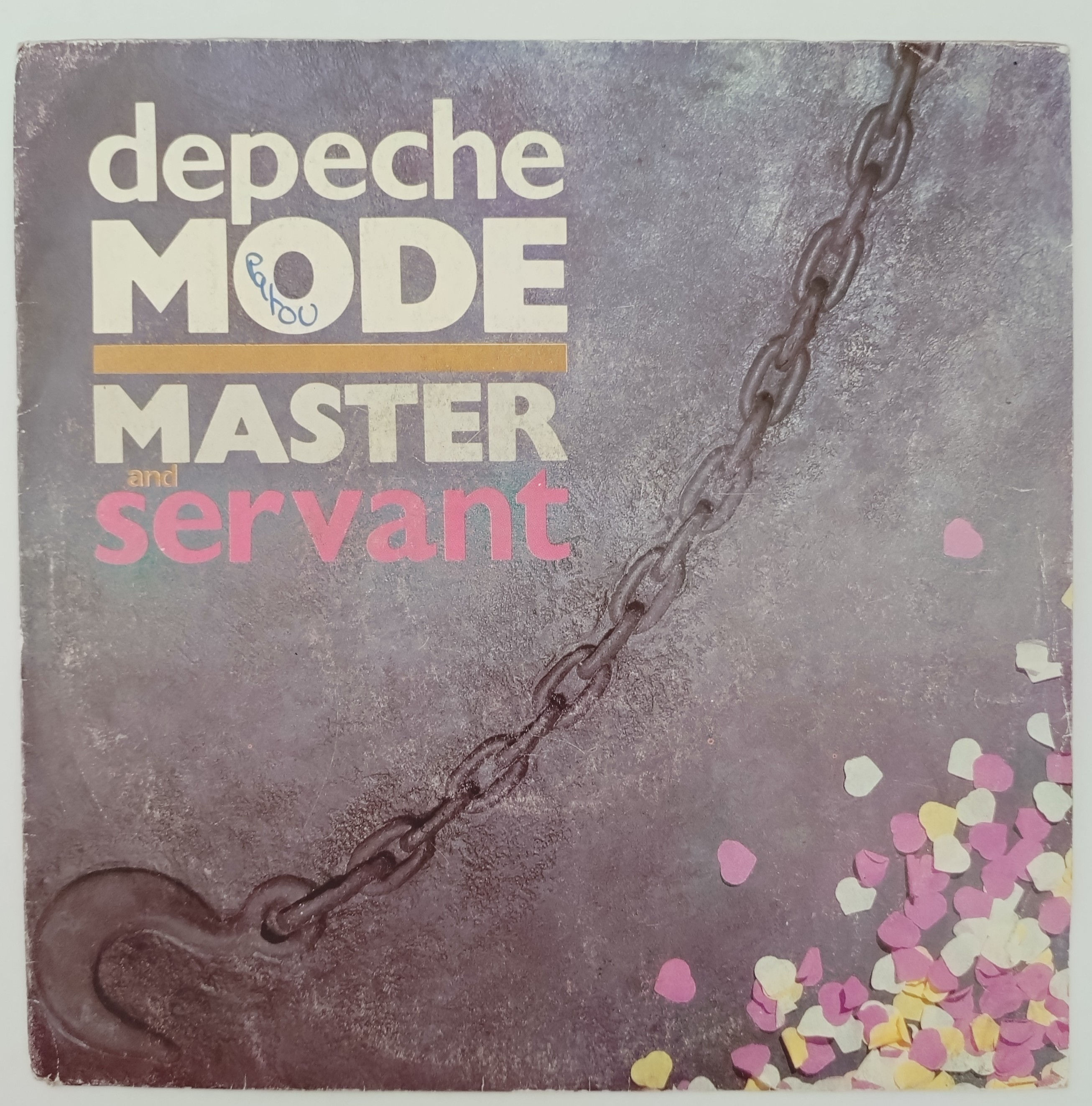 Depeche Mode - Master And Servant (7", Single) Mute, France