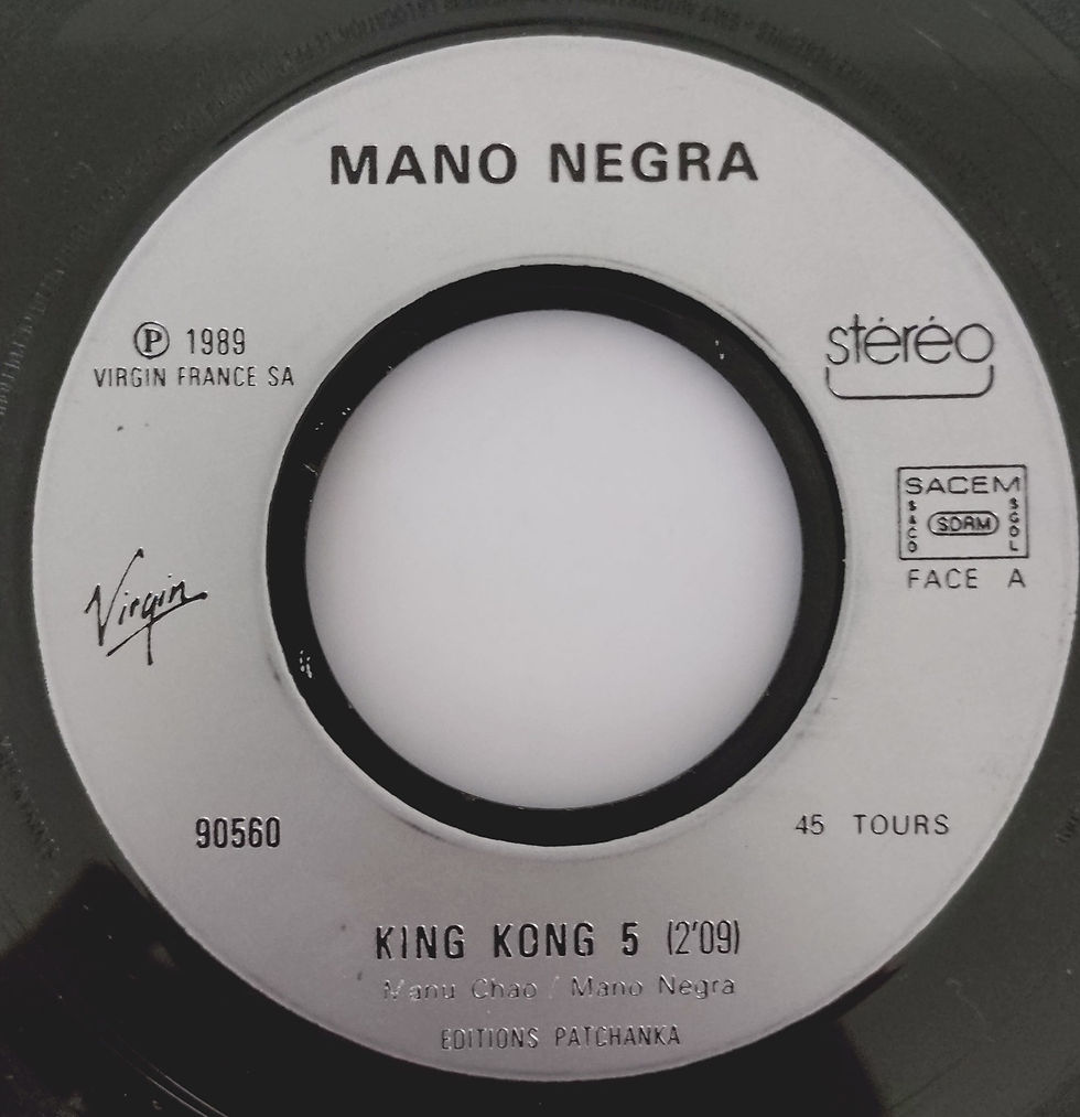 Thumbnail: Mano Negra - King Kong Five (7") Virgin France