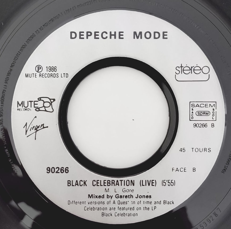 Thumbnail: Depeche Mode - A Question Of Time (Remix) (7", Single) Mute France