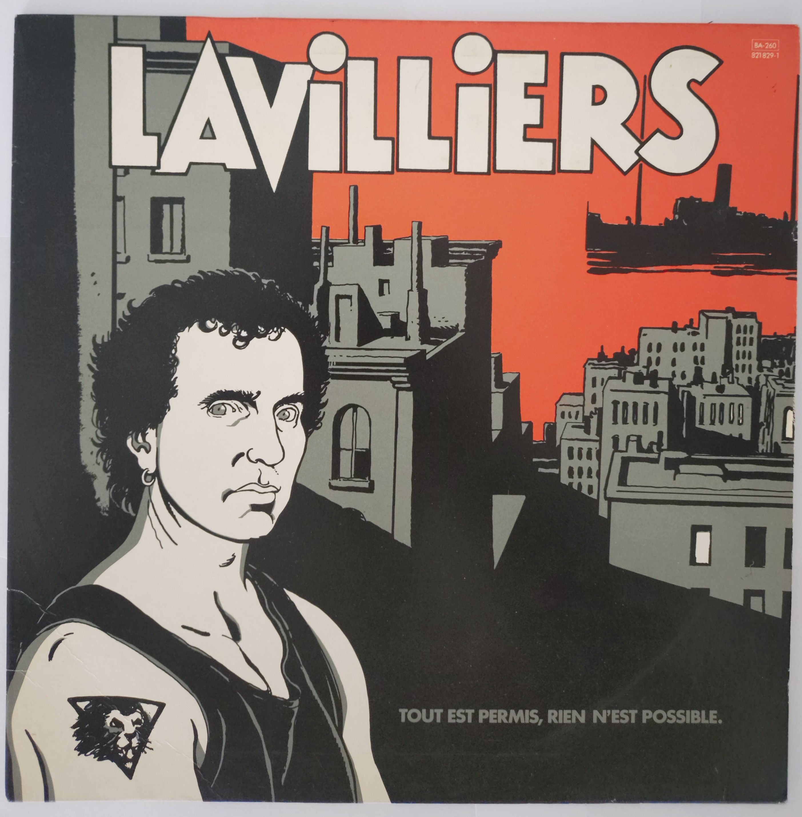 Lavilliers* - Tout Est Permis, Rien N'est Possible (LP, Album) Barclay France