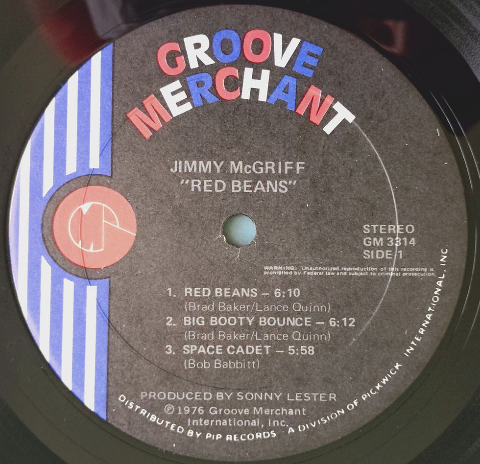 Miniature : Jimmy McGriff - Red Beans (LP, Album) Goove Merchant, US