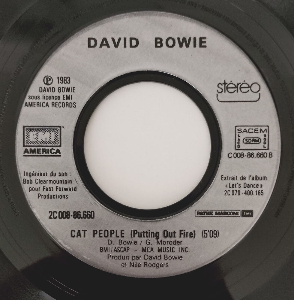 Miniatura: David Bowie - Let's Dance (7", Single) EMI America, France