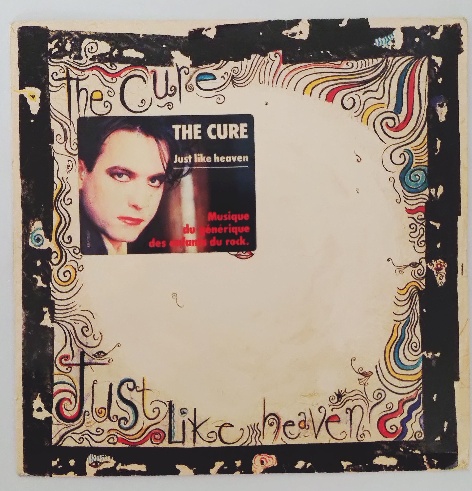 The Cure - Just Like Heaven (7", Single, Black Border) Polydor , France