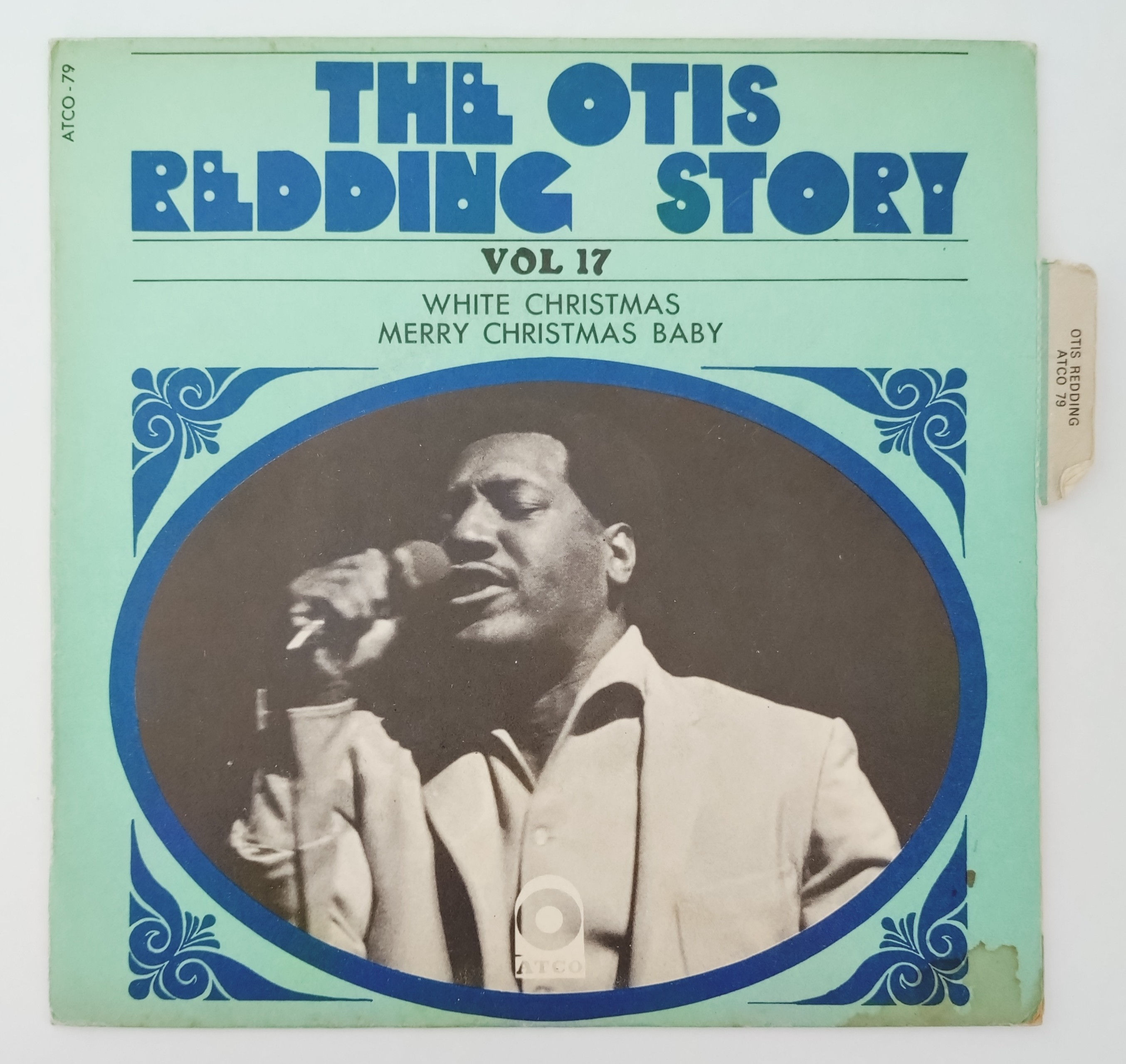 Otis Redding - White Christmas / Merry Christmas Baby (7", Single)ATCO, France