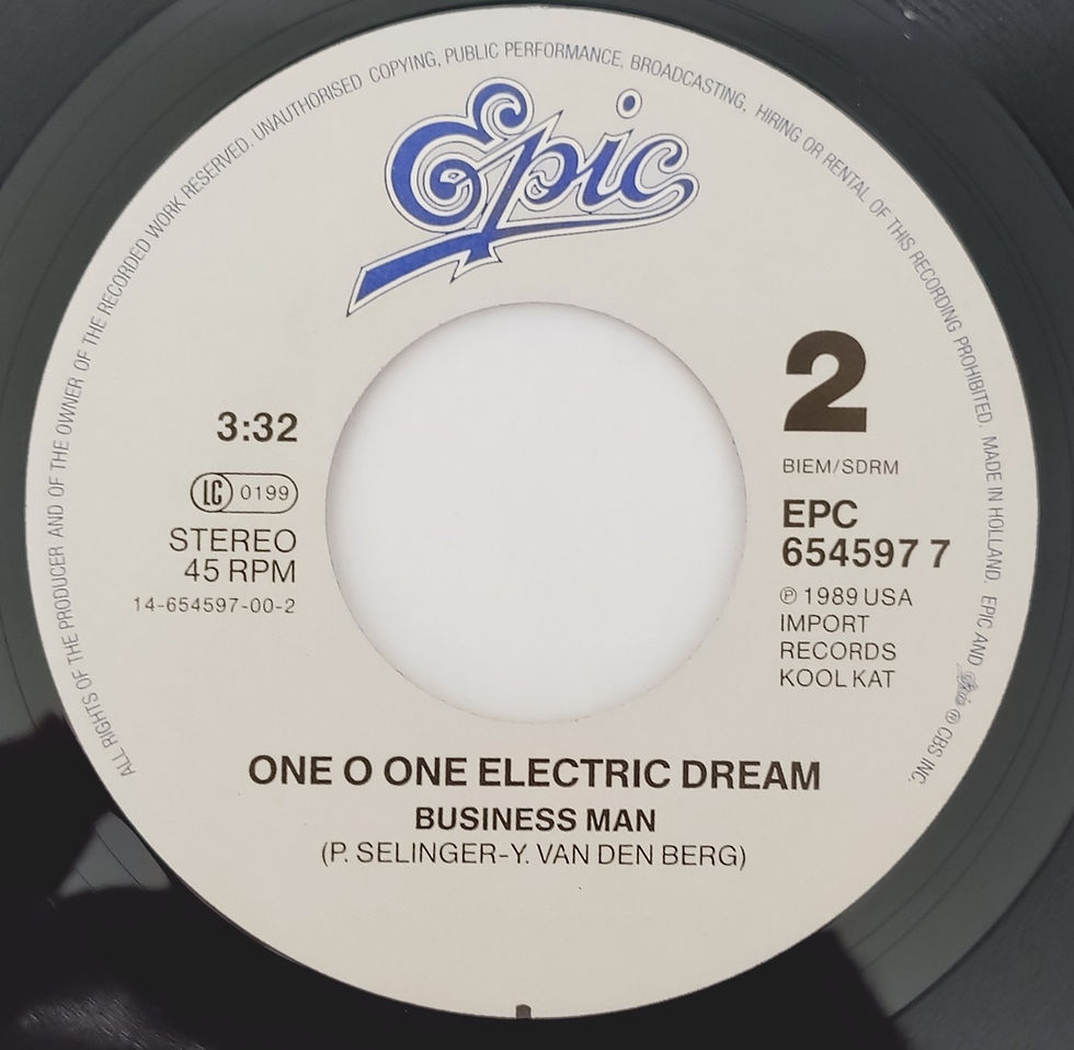 Thumbnail: One O One Electric Dream - Rock To The Beat (7", Single) Epic France