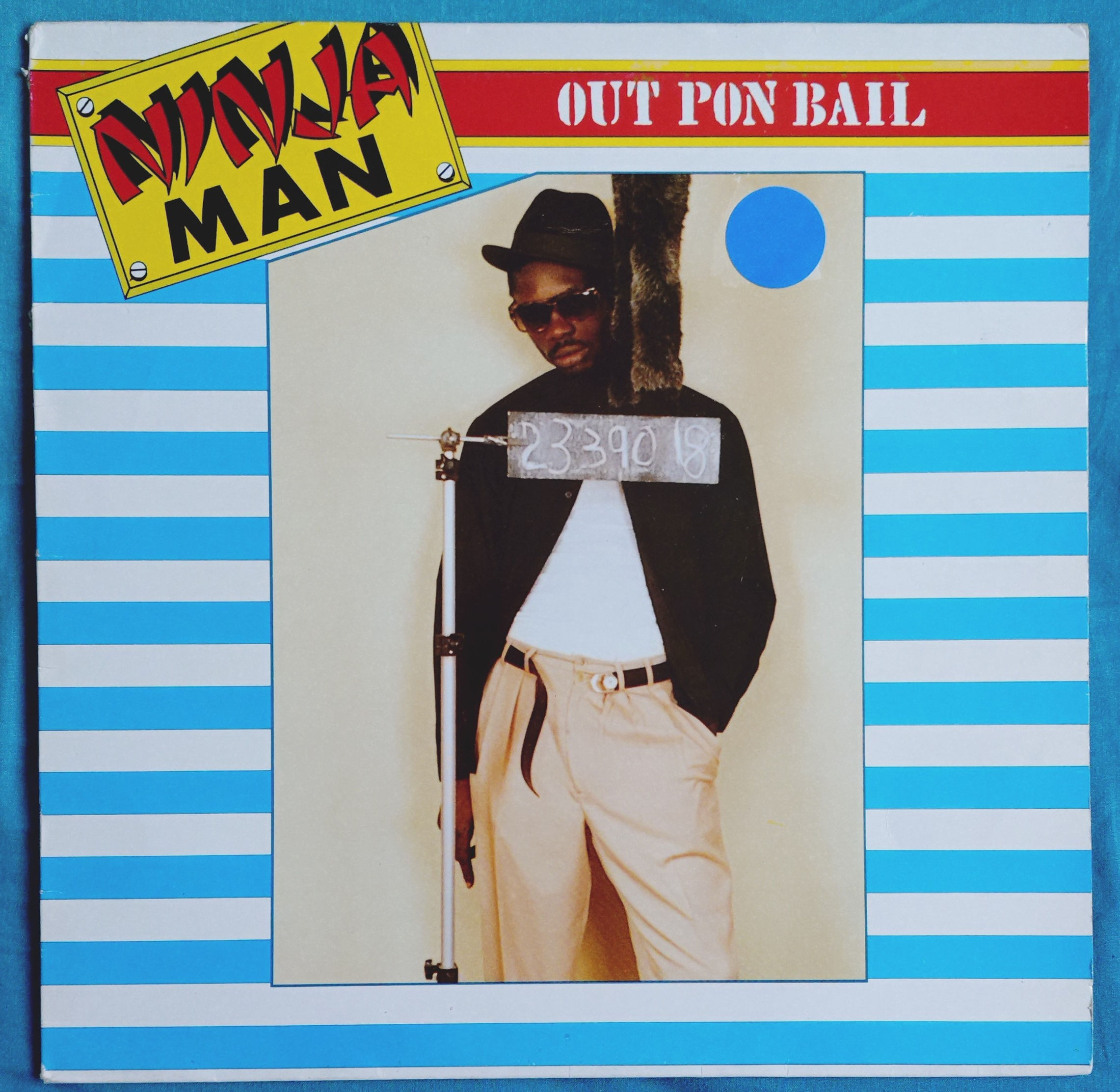 Ninja Man - Out Pon Bail (LP, Album) Exterminator, UK