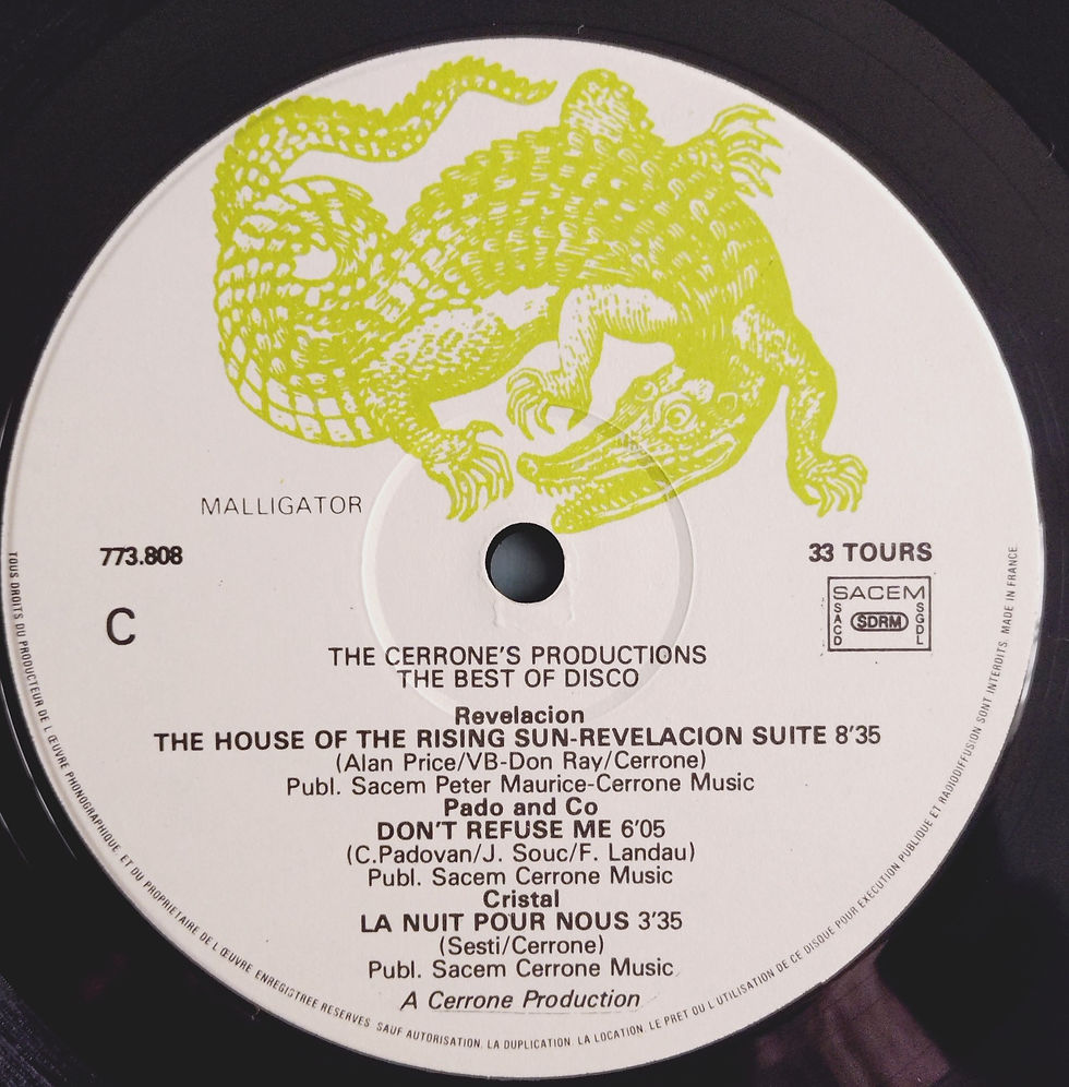 Miniatura: Various - Best Of Disco (2xLP, Comp) Malligator, France