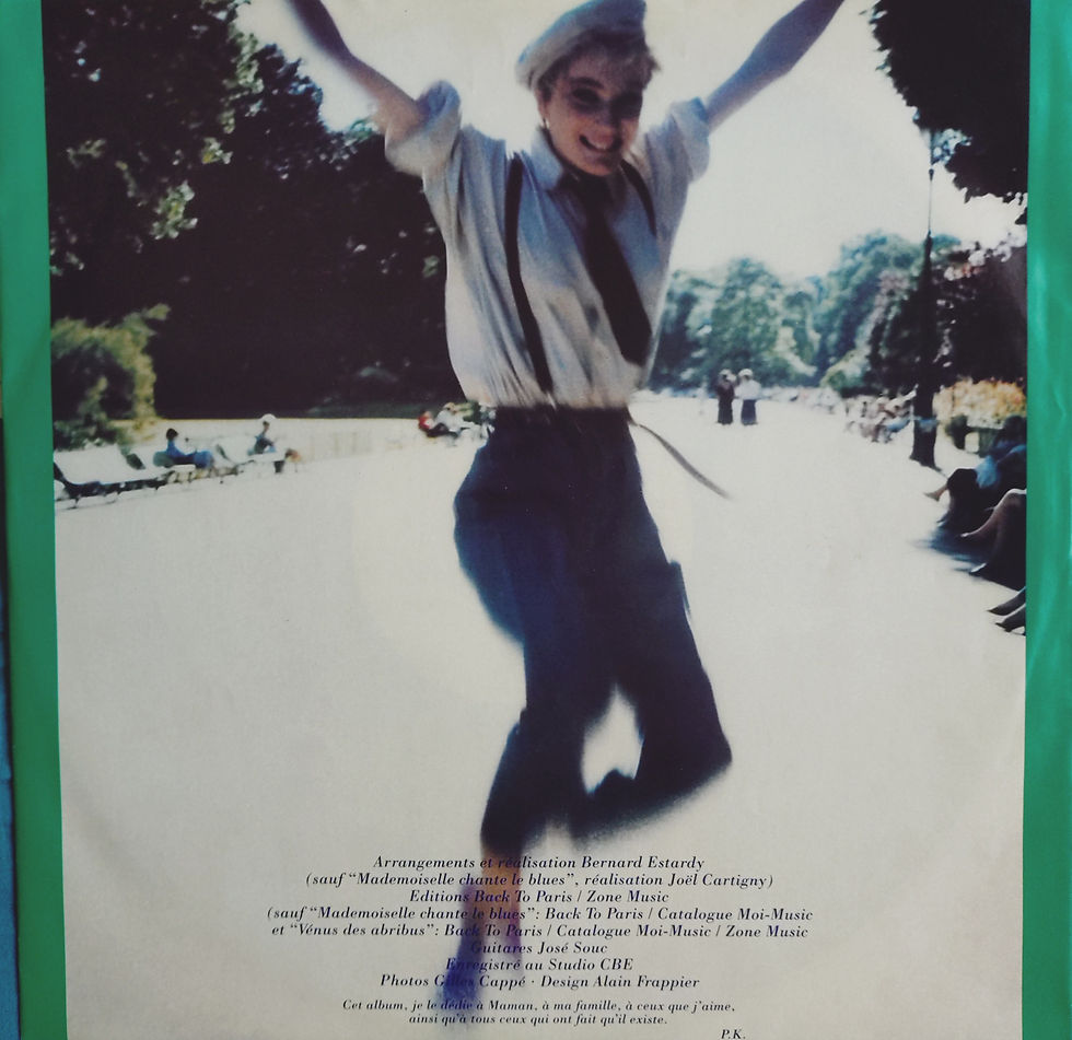 Miniature : Patricia Kaas - Mademoiselle Chante... (LP, Album) Polydor France