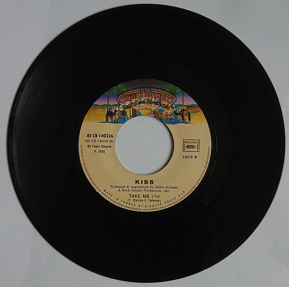 Miniatura: Kiss - Calling Dr. Love (7", Single) - Casblanca , France