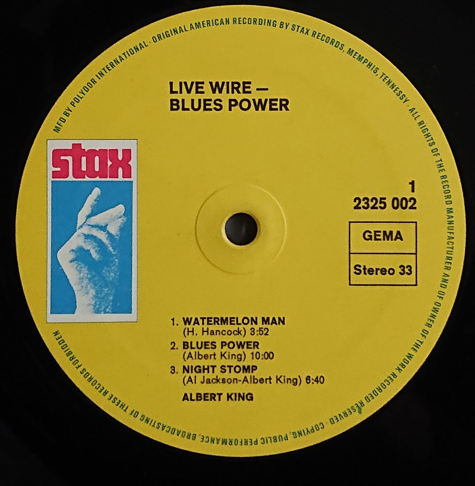 Miniature : Albert King - Live Wire / Blues Power (LP, Album) - Stax ,Germany