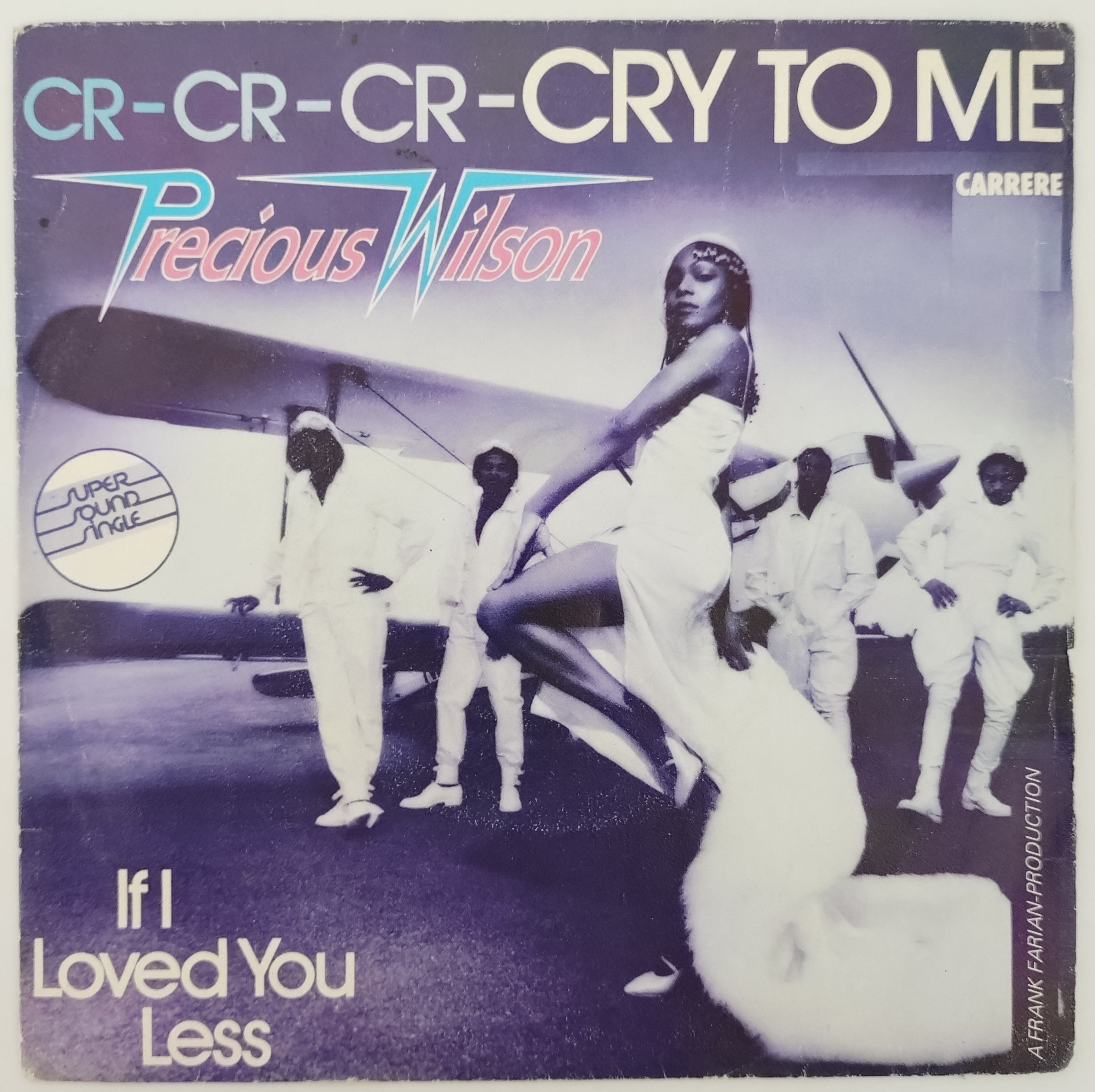 Precious Wilson - Cr-Cr-Cr-Cry To Me (7") Carrere France