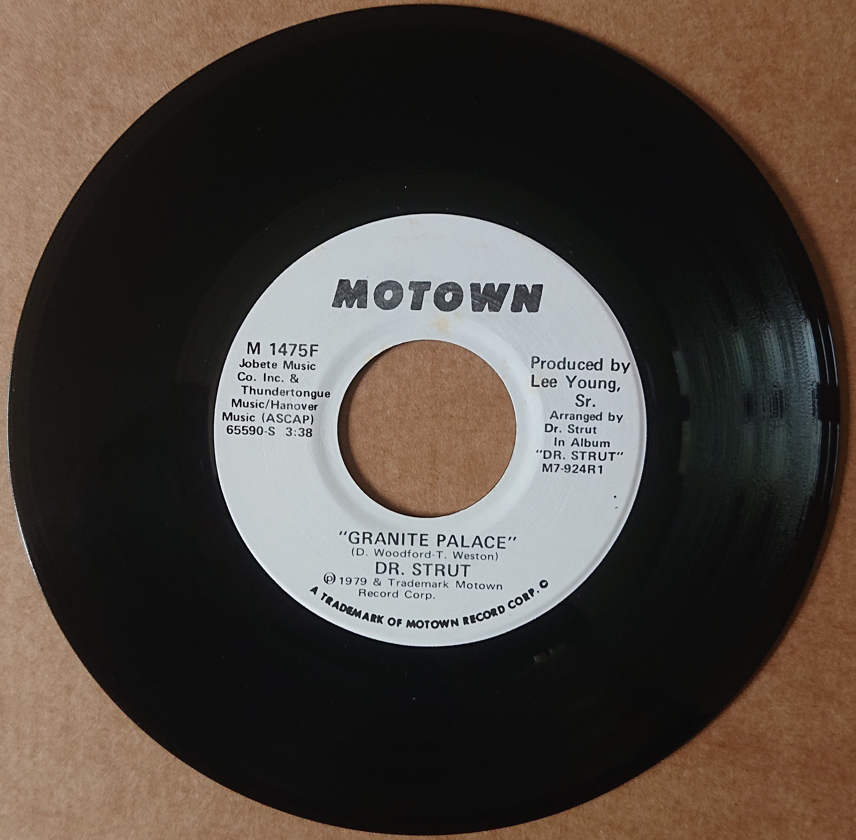 Dr Strutt - Granite Palace - Motown Promo US