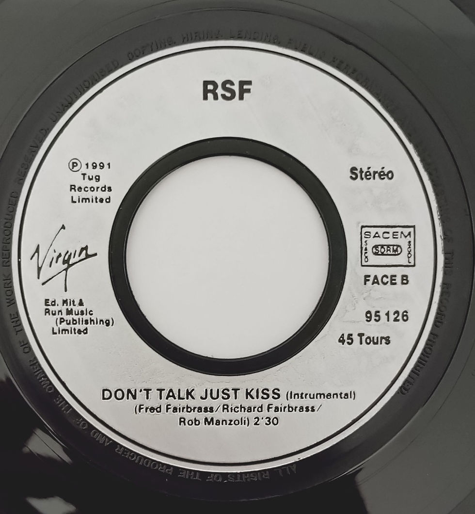 Thumbnail: Right Said Fred - Don't Talk Just Kiss (7", Single) Virgin France