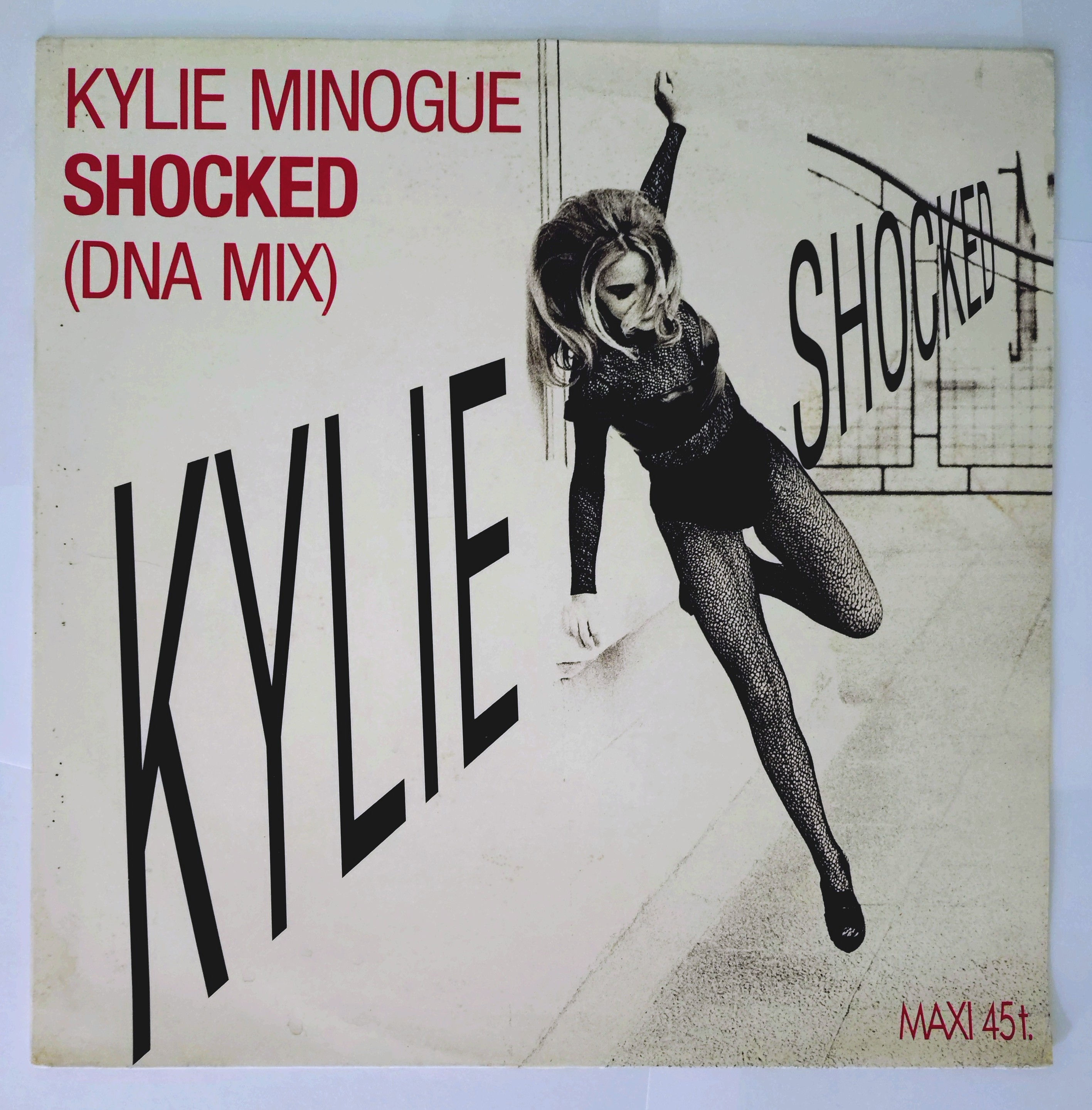 Kylie Minogue - Shocked (DNA Mix) (12", Maxi) Columbia France