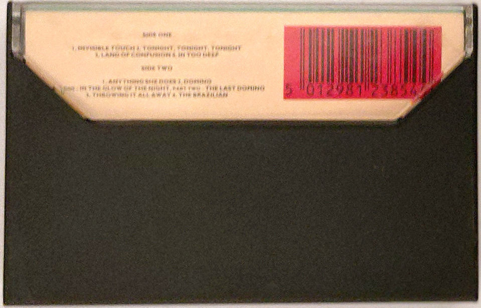 Miniatura: Genesis – Invisible Touch (Casstte, Album) Virgin, France