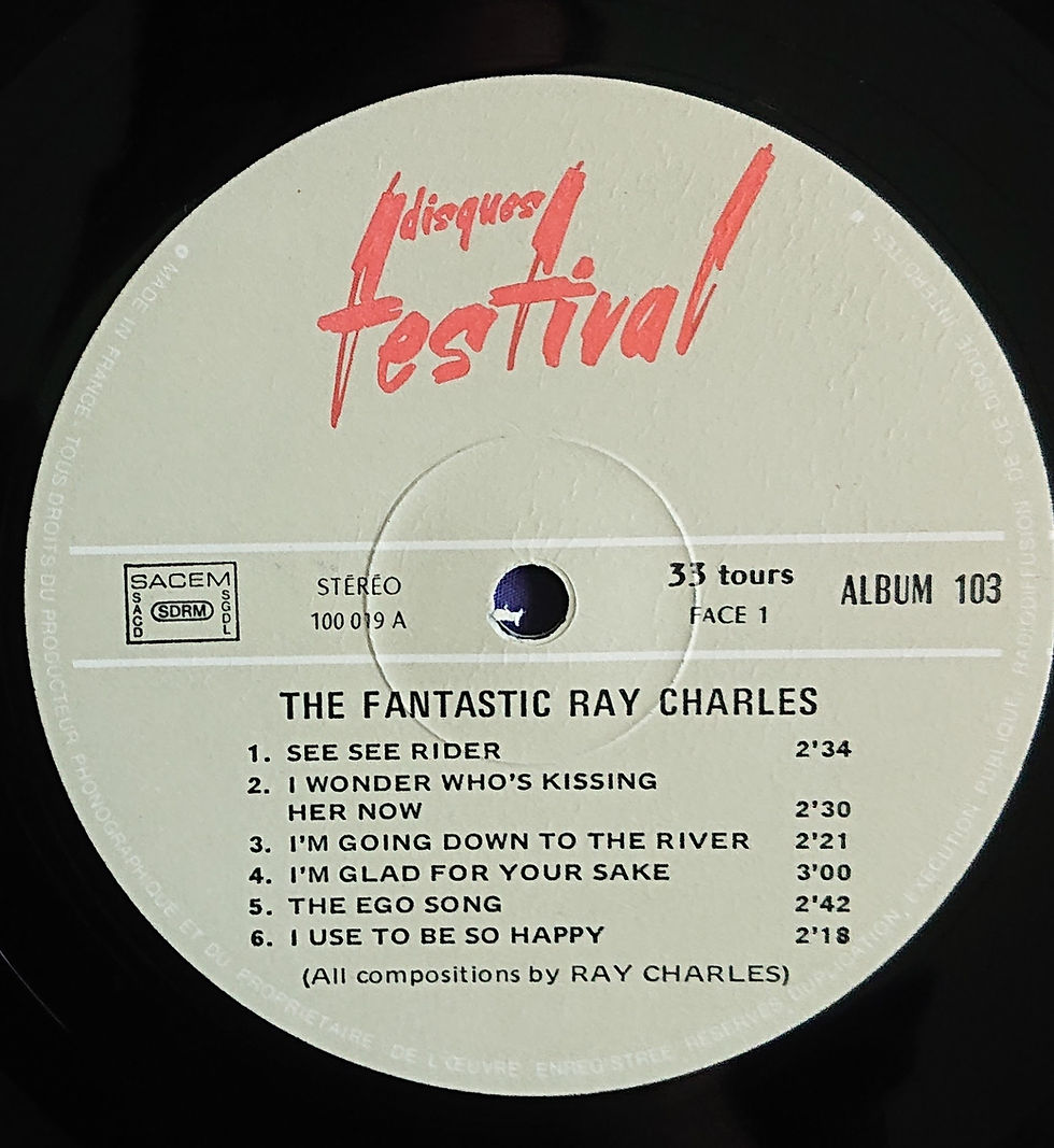 Miniaturbild: Ray Charles - The Fantastic Ray Charles (2xLP, Comp, Gatefold) - Disque Festival