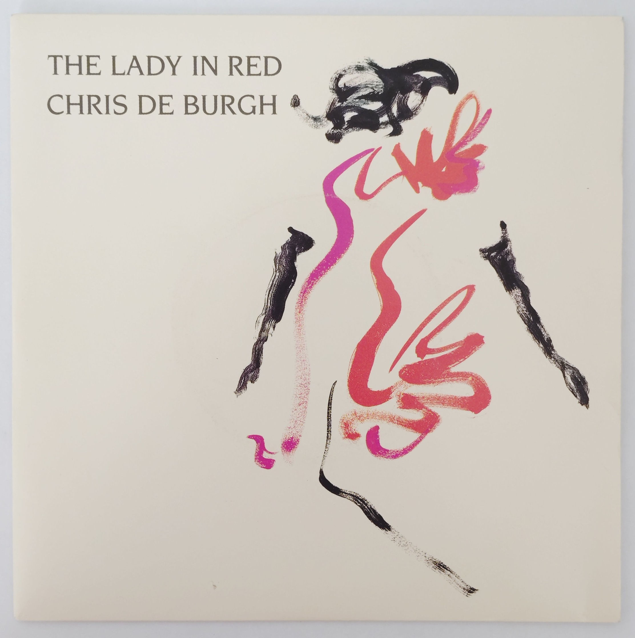 Chris De Burgh - The Lady In Red (7", Single) A&M France