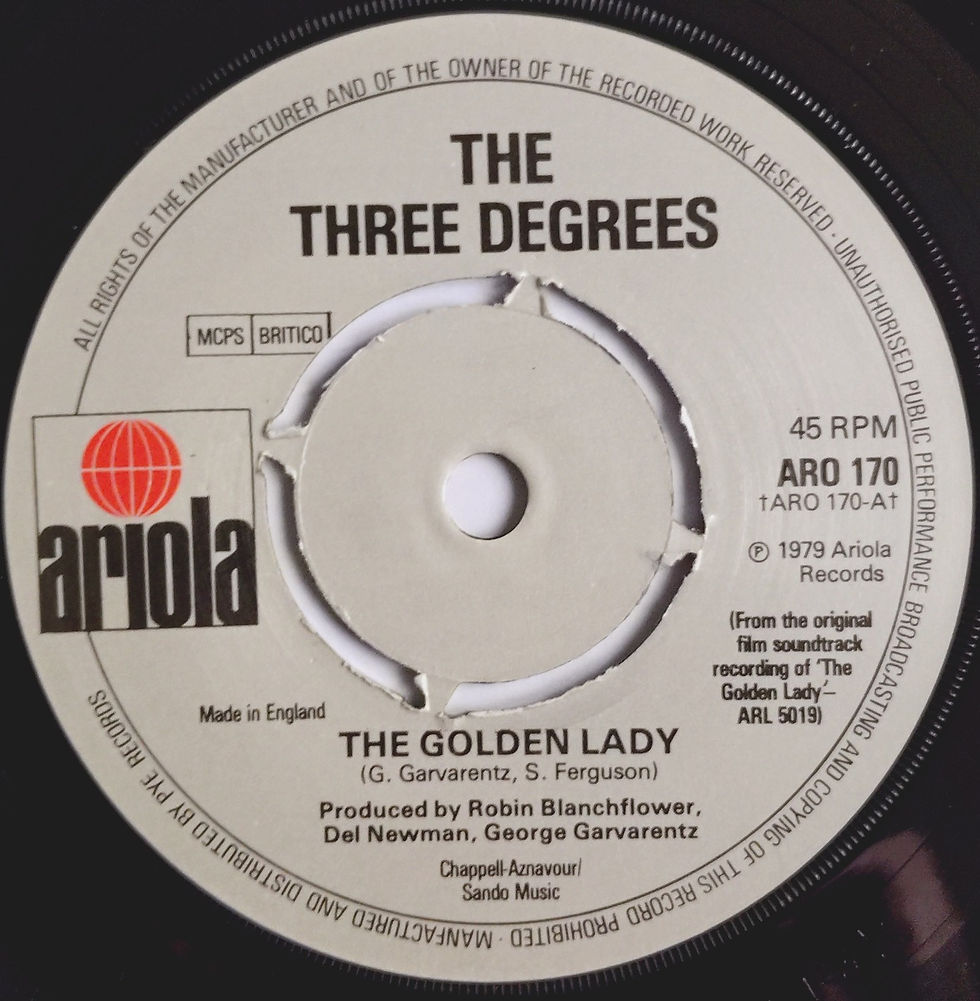 Miniaturbild: The Three Degrees - The Golden Lady (7", Single) Ariola, UK