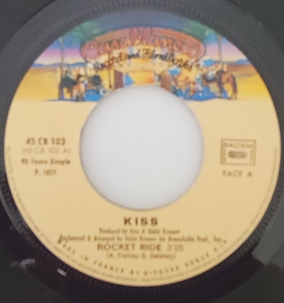 Miniature : Kiss - Rocket Ride (7", Single) Casablanca France