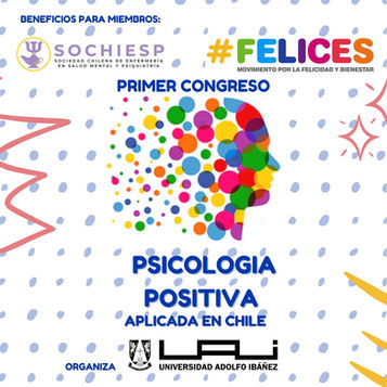 Primer Congreso de Psicología Positiva Aplicada en Chile - Beneficios especiales